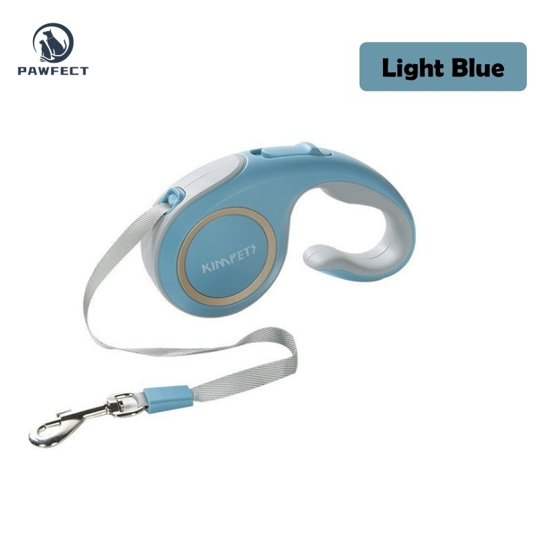 Shock-Absorbing Retractable Pet Leash