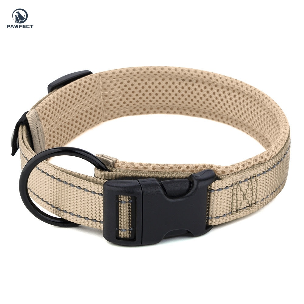 Breathable Sandwich Mesh Reflective Dog Collar
