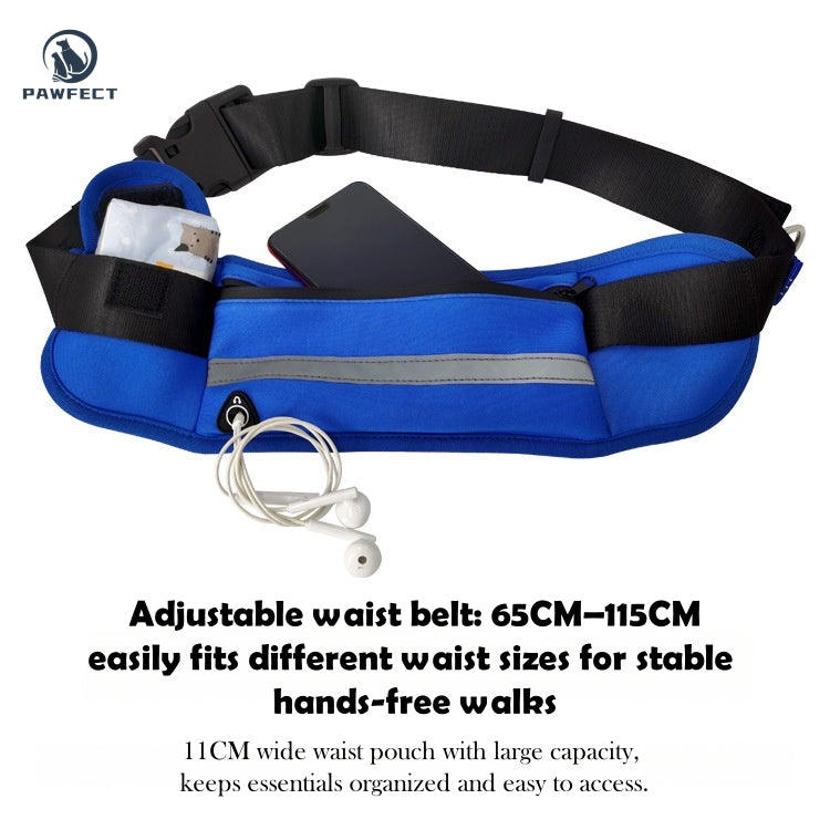Hands-Free Dog Leash with Waist Pack – Multifunctional Running & Walking Belt