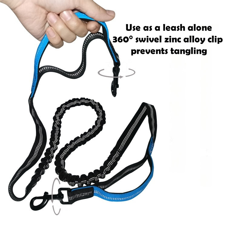 Hands-Free Dog Leash with Waist Pack – Multifunctional Running & Walking Belt