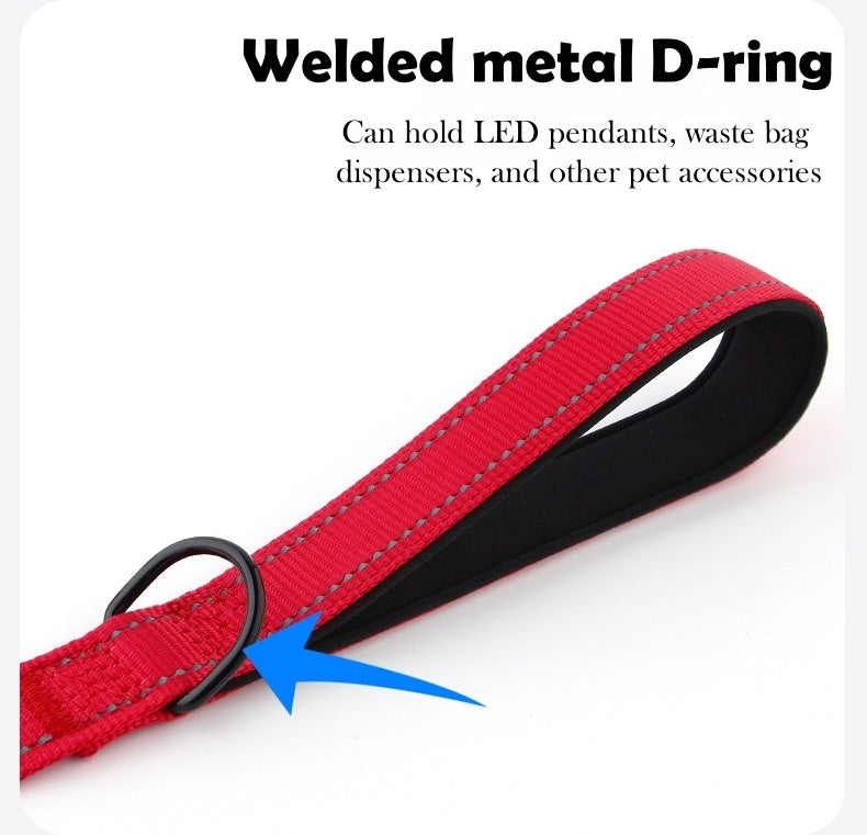 Reflective Nylon Dog Leash