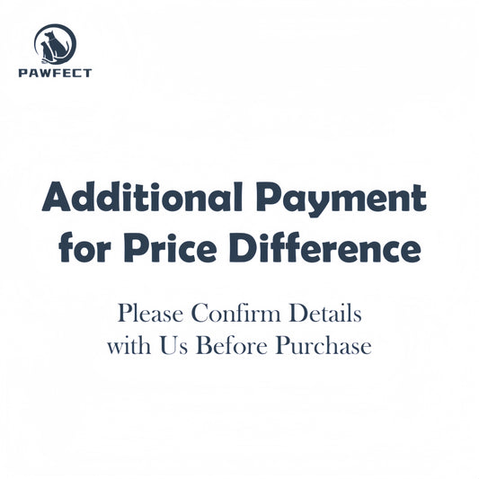 Price Difference Link / Additional Payment for Price Difference