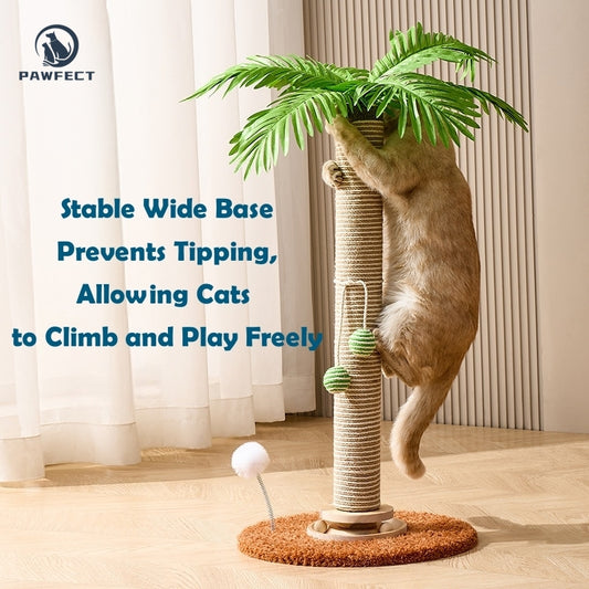 Coconut Tree Style Sisal Cat Scratching & Climbing Post