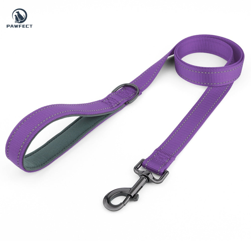 Reflective Nylon Dog Leash