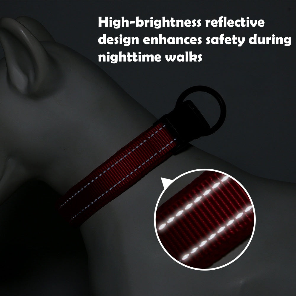 Breathable Sandwich Mesh Reflective Dog Collar