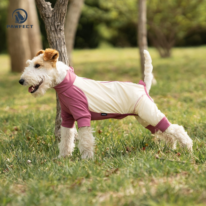 Cooling Quick-Dry UV-Protection Dog Jumpsuit – Breathable 4-Leg Design