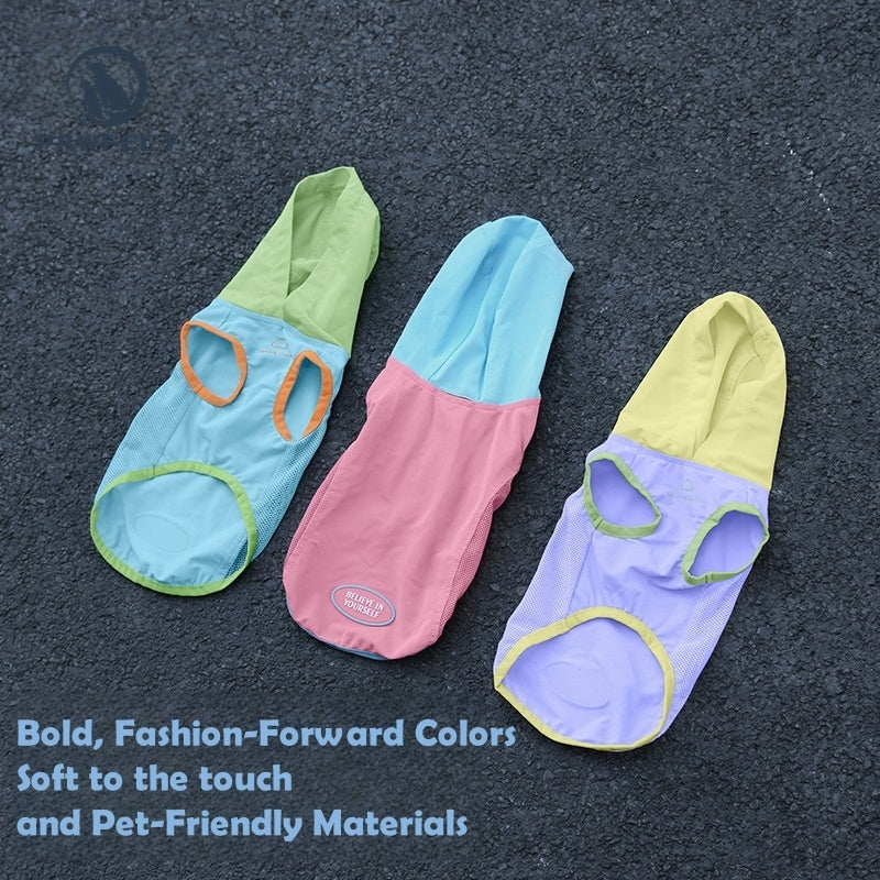 Cooling Colorblock Dog Hoodie Vest
