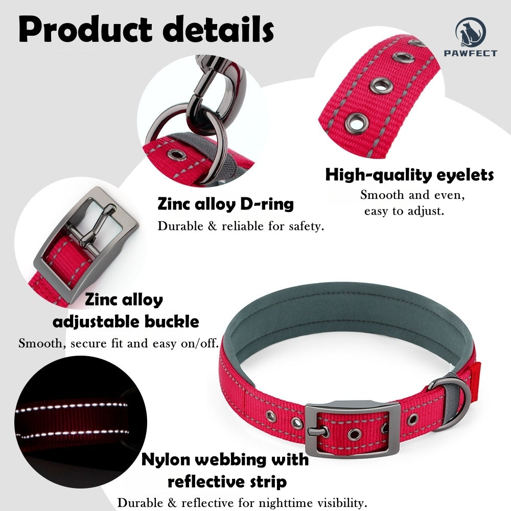 Comfort Neoprene Reflective Pet Collar