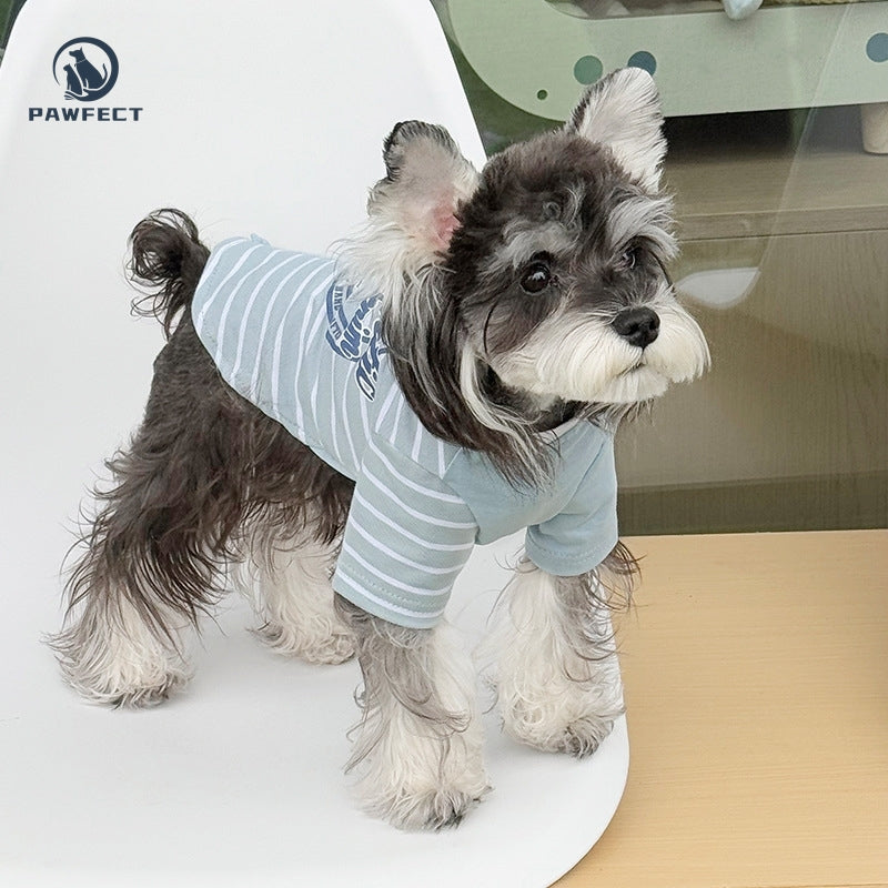 Lightweight Diagonal Stripe Dog T-Shirt