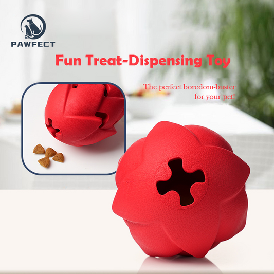 Interactive Dragon Fruit Treat Dispensing Chew Toy