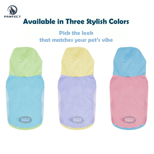 Cooling Colorblock Dog Hoodie Vest