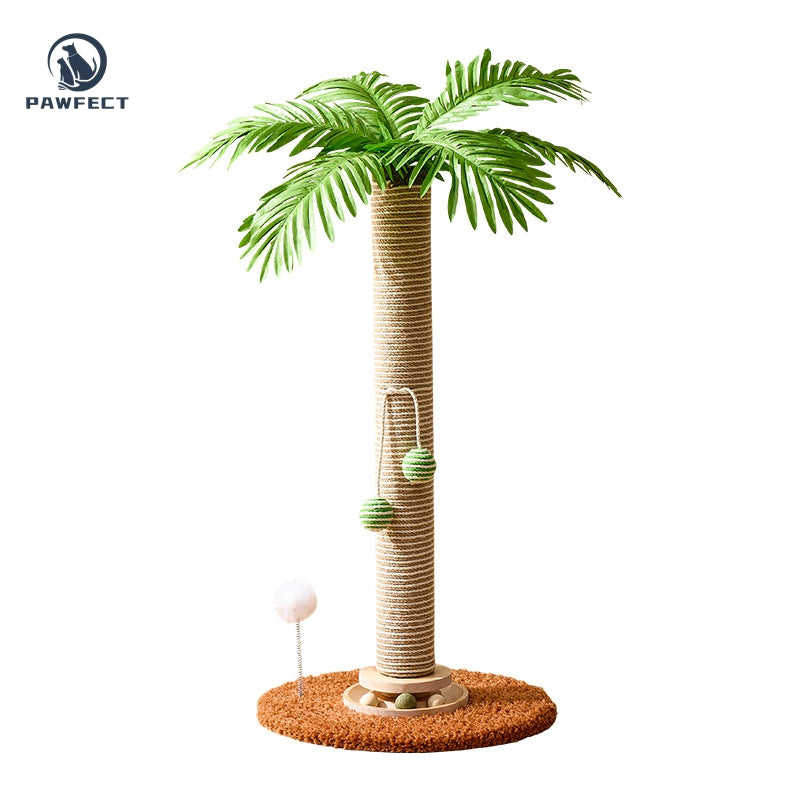 Coconut Tree Style Sisal Cat Scratching & Climbing Post