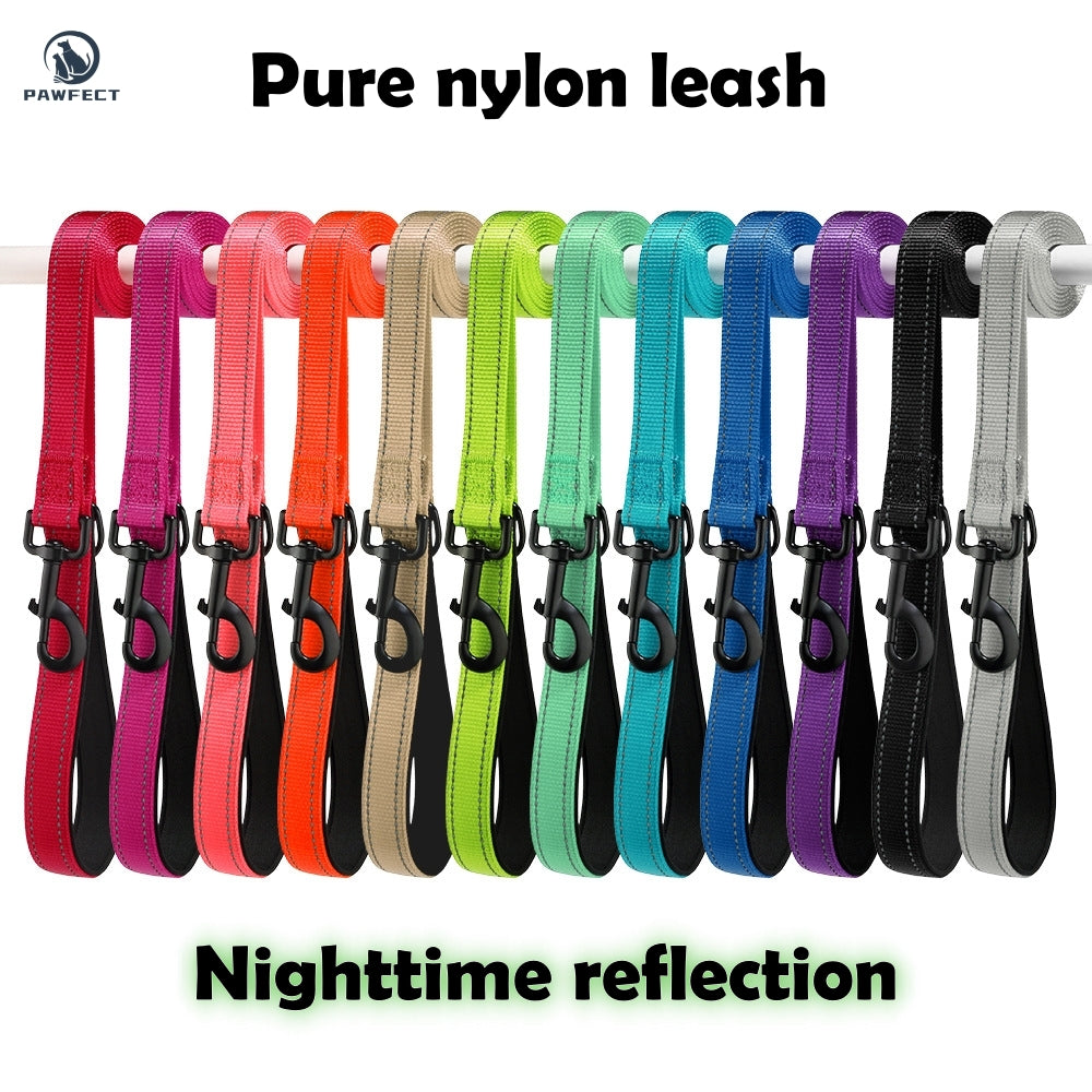 Reflective Nylon Dog Leash