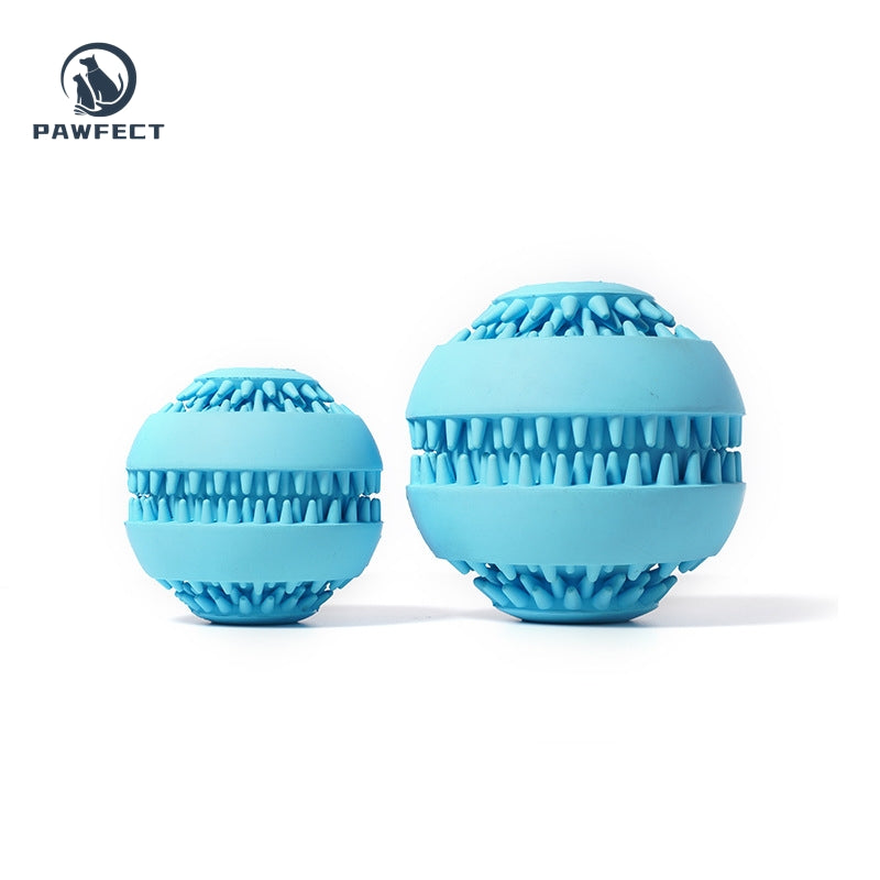 Rubber Treat Dispensing Chew Toy Ball for Dogs
