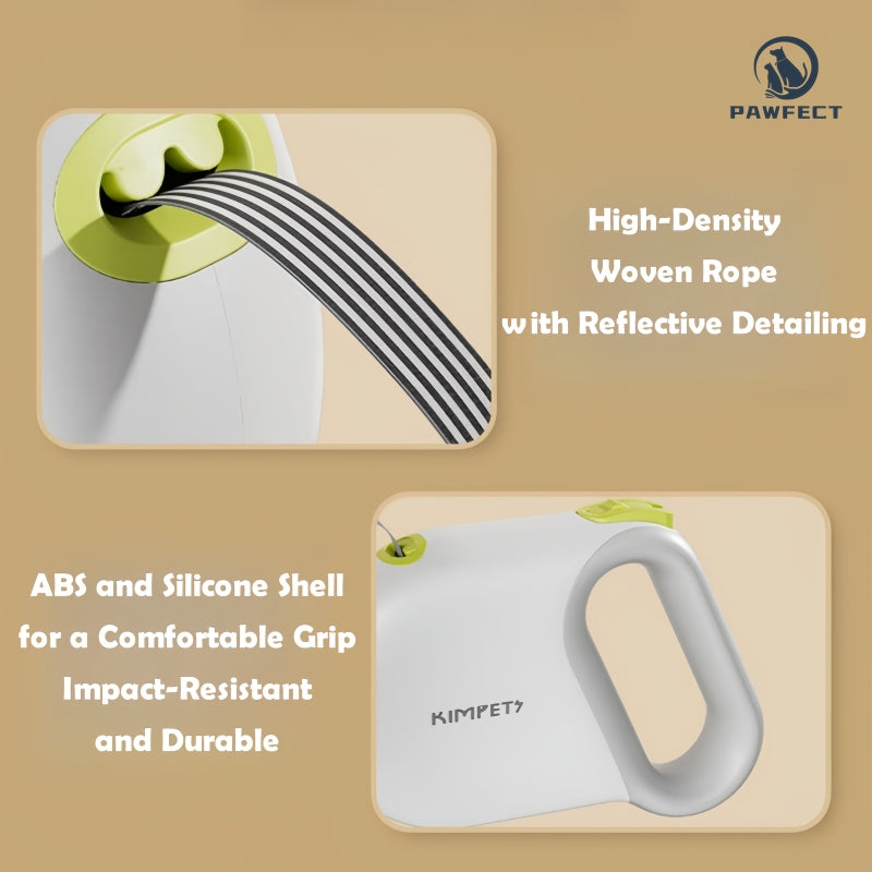 Reflective Retractable Pet Leash for Outdoor Walks