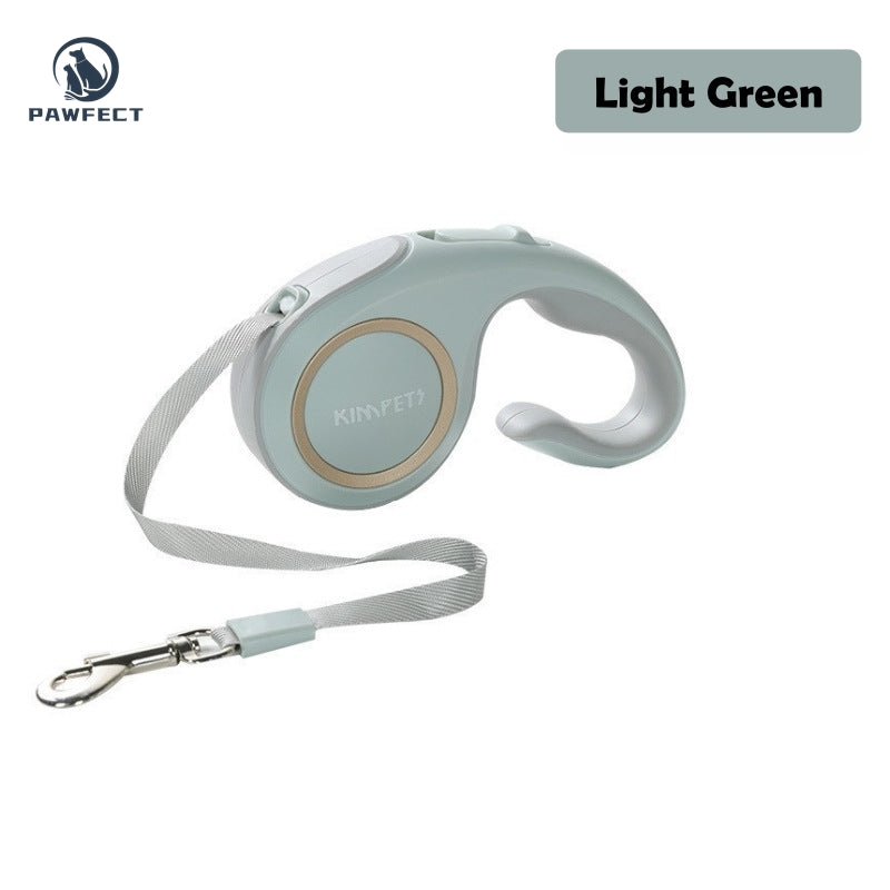 Shock-Absorbing Retractable Pet Leash