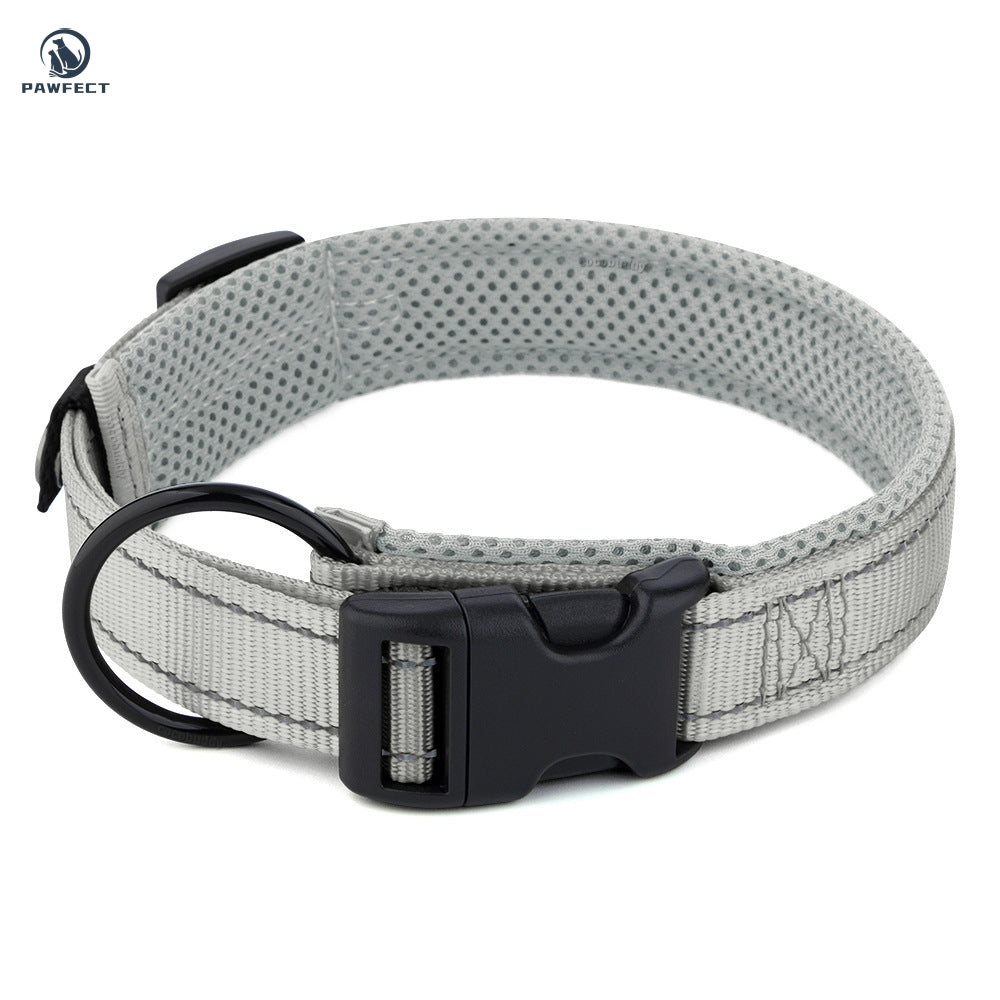 Breathable Sandwich Mesh Reflective Dog Collar