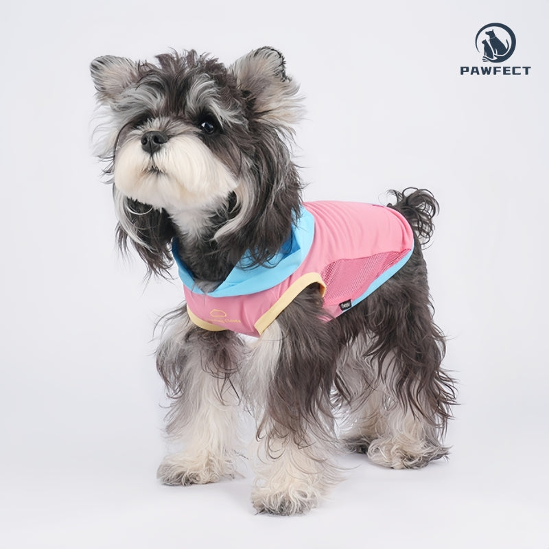 Cooling Colorblock Dog Hoodie Vest