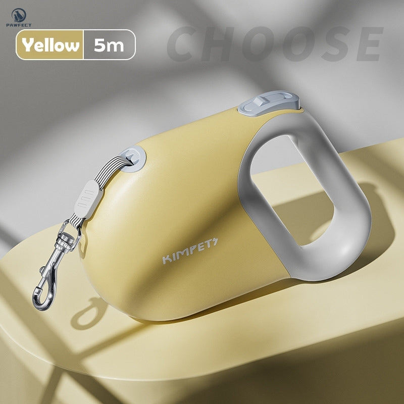 Reflective Retractable Pet Leash for Outdoor Walks