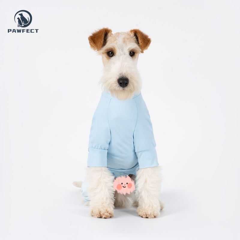 Cooling Quick-Dry UV-Protection Dog Jumpsuit – Breathable 4-Leg Design