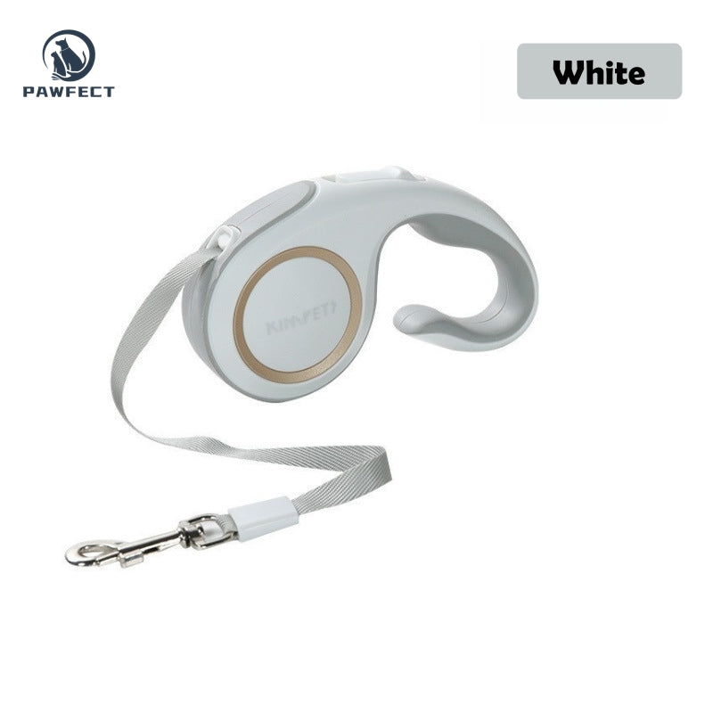 Shock-Absorbing Retractable Pet Leash