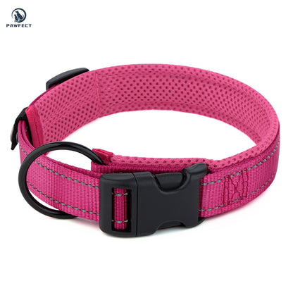 Breathable Sandwich Mesh Reflective Dog Collar