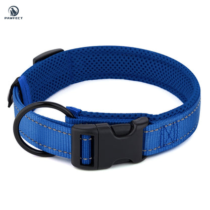 Breathable Sandwich Mesh Reflective Dog Collar