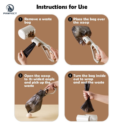 Portable Dog Poop Scooper for Outdoor Walks