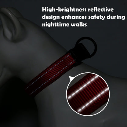Breathable Sandwich Mesh Reflective Dog Collar