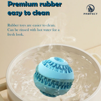 Rubber Treat Dispensing Chew Toy Ball for Dogs