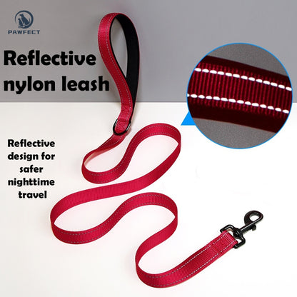Reflective Nylon Dog Leash
